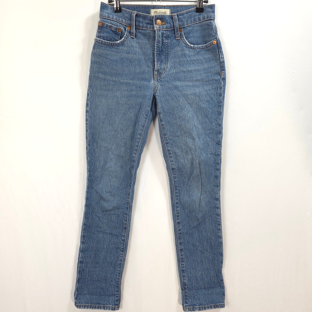 Madewell Perfect Vintage Jean Mid-Rise Blue Women 23 Classic Retro Minimalist